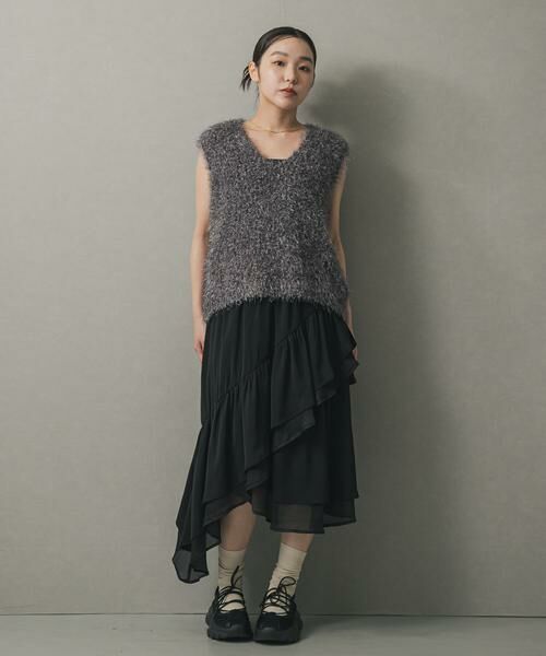 SENSE OF PLACE by URBAN RESEARCH / センスオブプレイス バイ アーバンリサーチ スカート | フレアティアードミディスカート | 詳細18
