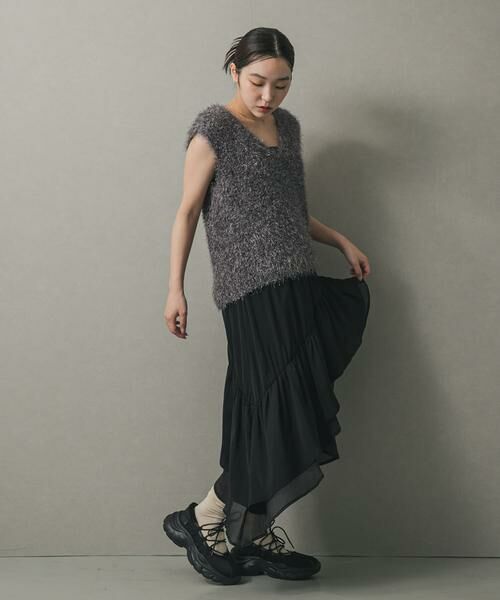 SENSE OF PLACE by URBAN RESEARCH / センスオブプレイス バイ アーバンリサーチ スカート | フレアティアードミディスカート | 詳細19