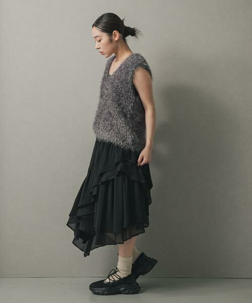 SENSE OF PLACE by URBAN RESEARCH / センスオブプレイス バイ アーバンリサーチ スカート | フレアティアードミディスカート | 詳細21