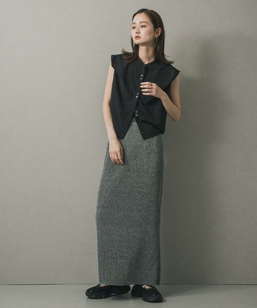 SENSE OF PLACE by URBAN RESEARCH / センスオブプレイス バイ アーバンリサーチ スカート | カットオフラメプリーツスカート | 詳細16