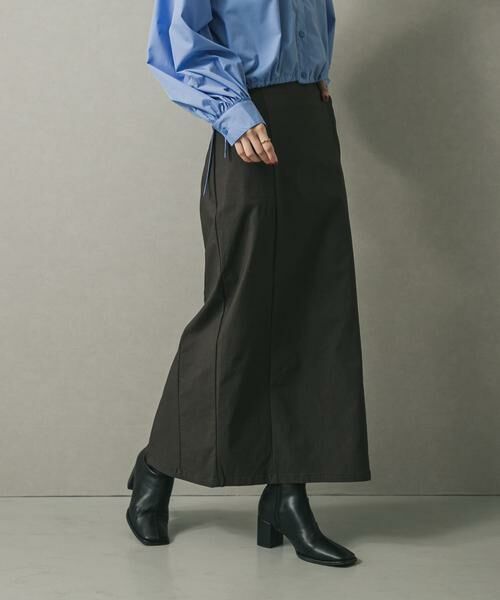 SENSE OF PLACE by URBAN RESEARCH/センスオブプレイス バイ アーバンリサーチ ストレッチタイトスカート チャコールグレー TALL SENSE OF PLACE by URBAN RESEARCH/センスオブプレイス バイ アーバンリサーチ ストレッチタイトスカート チャコールグレー TALL