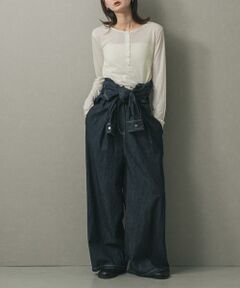 SENSE OF PLACE by URBAN RESEARCH / センスオブプレイス バイ アーバンリサーチ ワンピース | ノーカラーウエストタックジャンプスーツ