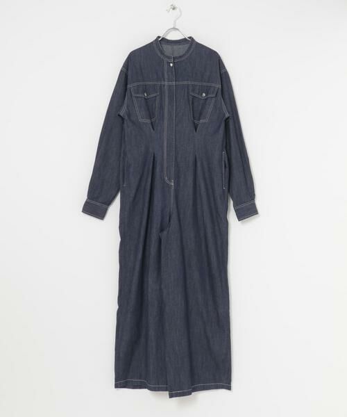 SENSE OF PLACE by URBAN RESEARCH / センスオブプレイス バイ アーバンリサーチ ワンピース | ノーカラーウエストタックジャンプスーツ | 詳細10