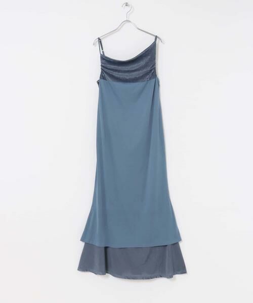 SENSE OF PLACE by URBAN RESEARCH / センスオブプレイス バイ アーバンリサーチ ワンピース | シアーベロアドレープキャミワンピ | 詳細24