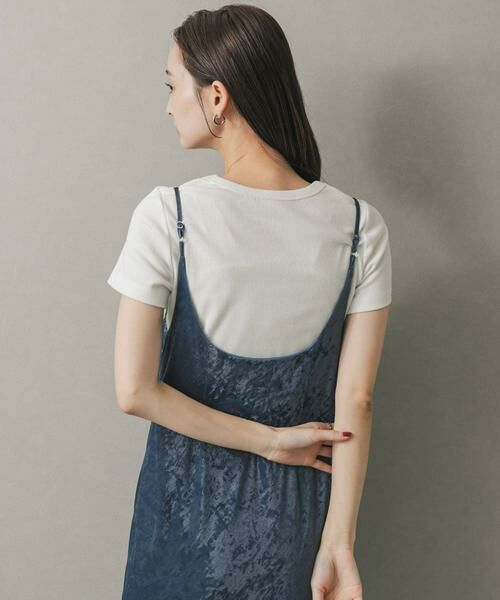 SENSE OF PLACE by URBAN RESEARCH / センスオブプレイス バイ アーバンリサーチ ワンピース | シアーベロアドレープキャミワンピ | 詳細14