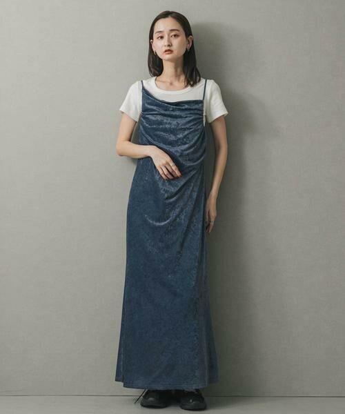 SENSE OF PLACE by URBAN RESEARCH / センスオブプレイス バイ アーバンリサーチ ワンピース | シアーベロアドレープキャミワンピ | 詳細17