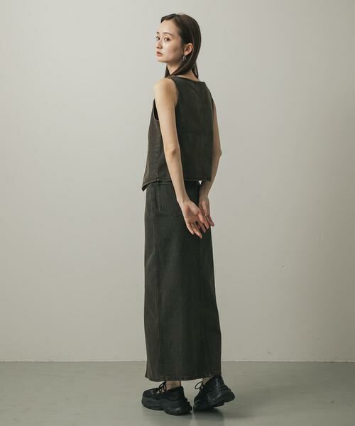 SENSE OF PLACE by URBAN RESEARCH / センスオブプレイス バイ アーバンリサーチ ベスト | デニムコンパクトジレ | 詳細6