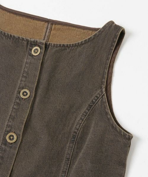 SENSE OF PLACE by URBAN RESEARCH / センスオブプレイス バイ アーバンリサーチ ベスト | デニムコンパクトジレ | 詳細8