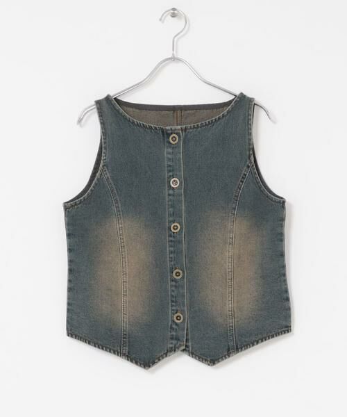 SENSE OF PLACE by URBAN RESEARCH / センスオブプレイス バイ アーバンリサーチ ベスト | デニムコンパクトジレ | 詳細14