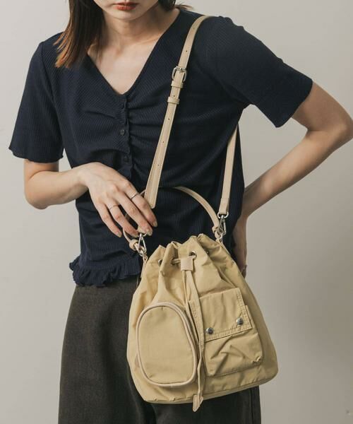 SENSE OF PLACE by URBAN RESEARCH / センスオブプレイス バイ アーバンリサーチ ハンドバッグ | 撥水2WAYマルチポケットナイロンバッグ | 詳細22