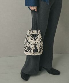 SENSE OF PLACE by URBAN RESEARCH / センスオブプレイス バイ アーバンリサーチ ハンドバッグ | コードシシュウベロアバッグ