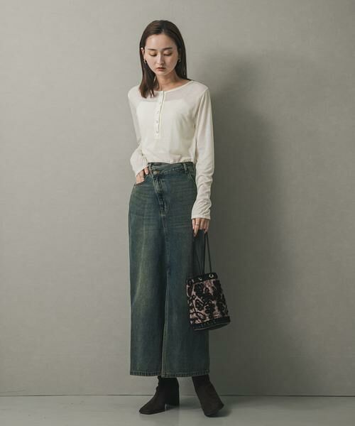 SENSE OF PLACE by URBAN RESEARCH / センスオブプレイス バイ アーバンリサーチ ハンドバッグ | コードシシュウベロアバッグ | 詳細6