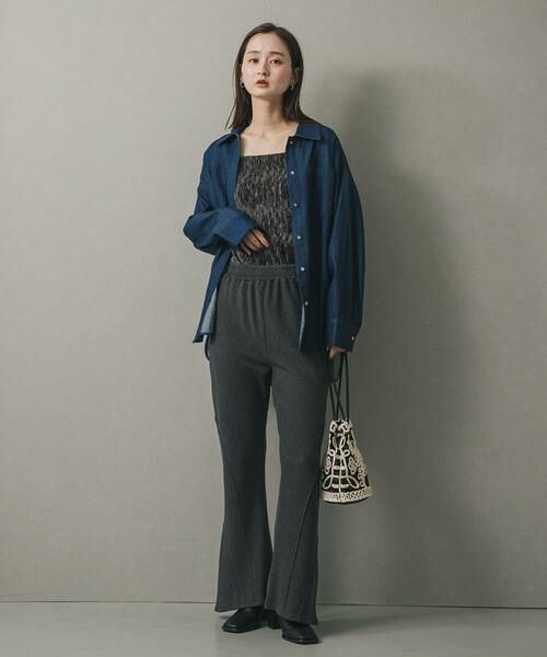 SENSE OF PLACE by URBAN RESEARCH / センスオブプレイス バイ アーバンリサーチ ハンドバッグ | コードシシュウベロアバッグ | 詳細12