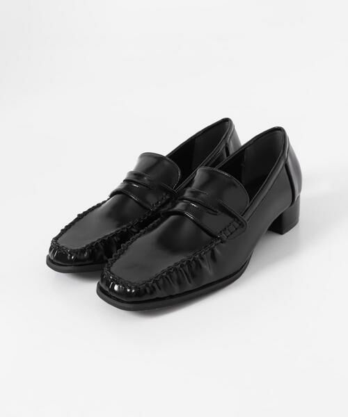 SENSE OF PLACE by URBAN RESEARCH / センスオブプレイス バイ アーバンリサーチ フラットシューズ | メタリックギャザーローファー | 詳細15