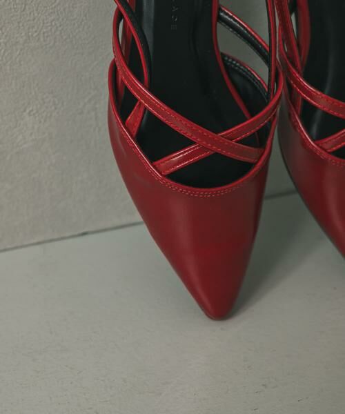 SENSE OF PLACE by URBAN RESEARCH / センスオブプレイス バイ アーバンリサーチ シューズ | ポインテッドクロスベルトミュール | 詳細2