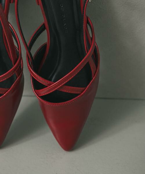 SENSE OF PLACE by URBAN RESEARCH / センスオブプレイス バイ アーバンリサーチ シューズ | ポインテッドクロスベルトミュール | 詳細3