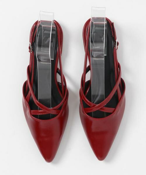 SENSE OF PLACE by URBAN RESEARCH / センスオブプレイス バイ アーバンリサーチ シューズ | ポインテッドクロスベルトミュール | 詳細5