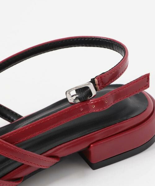 SENSE OF PLACE by URBAN RESEARCH / センスオブプレイス バイ アーバンリサーチ シューズ | ポインテッドクロスベルトミュール | 詳細8