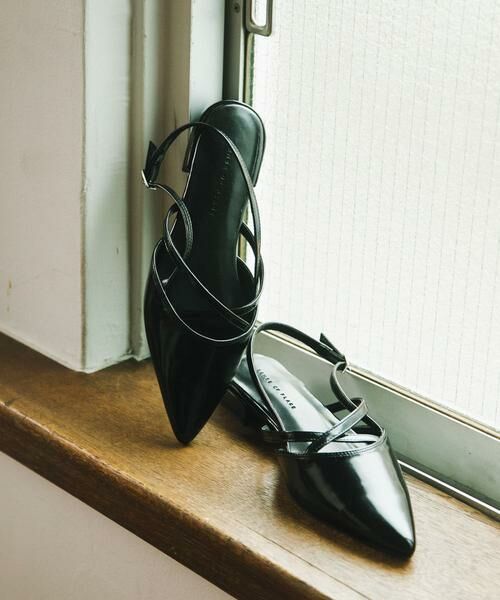 SENSE OF PLACE by URBAN RESEARCH / センスオブプレイス バイ アーバンリサーチ シューズ | ポインテッドクロスベルトミュール | 詳細11