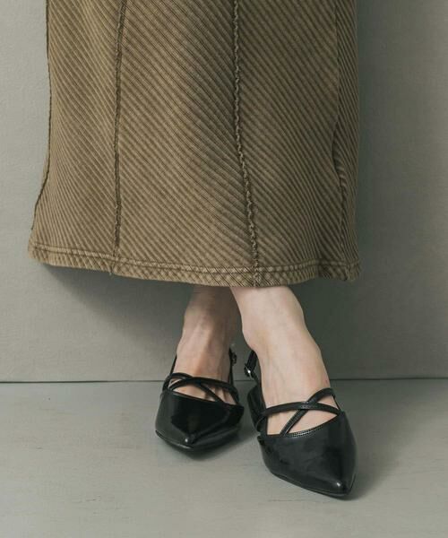 SENSE OF PLACE by URBAN RESEARCH / センスオブプレイス バイ アーバンリサーチ シューズ | ポインテッドクロスベルトミュール | 詳細15