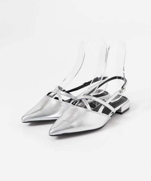 SENSE OF PLACE by URBAN RESEARCH / センスオブプレイス バイ アーバンリサーチ シューズ | ポインテッドクロスベルトミュール | 詳細30