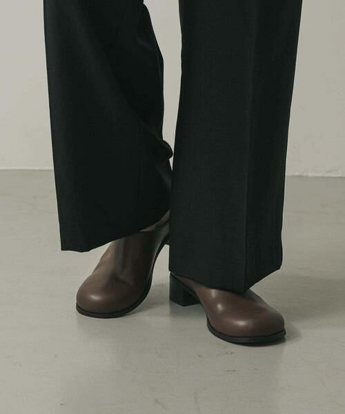 SENSE OF PLACE by URBAN RESEARCH / センスオブプレイス バイ アーバンリサーチ シューズ | ワイドトゥヒールスリッポン | 詳細4