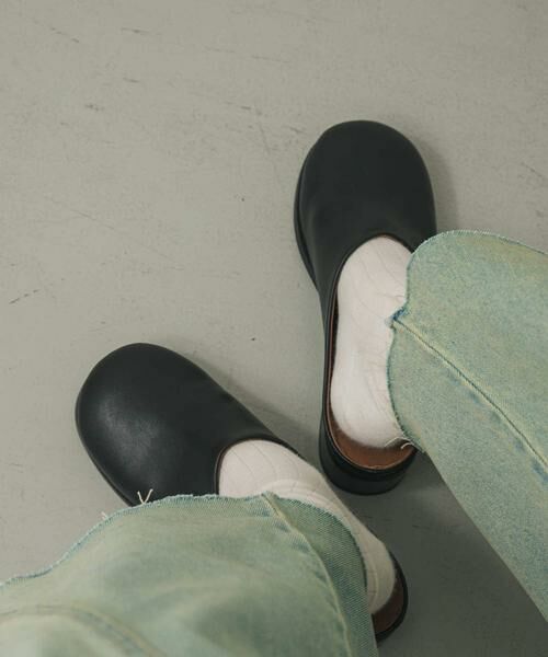 SENSE OF PLACE by URBAN RESEARCH / センスオブプレイス バイ アーバンリサーチ シューズ | ワイドトゥヒールスリッポン | 詳細25