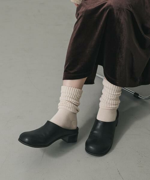 SENSE OF PLACE by URBAN RESEARCH / センスオブプレイス バイ アーバンリサーチ シューズ | ワイドトゥヒールスリッポン | 詳細14