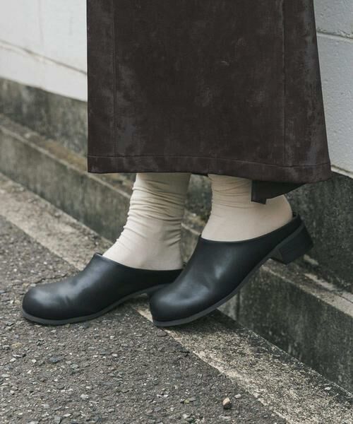 SENSE OF PLACE by URBAN RESEARCH / センスオブプレイス バイ アーバンリサーチ シューズ | ワイドトゥヒールスリッポン | 詳細20