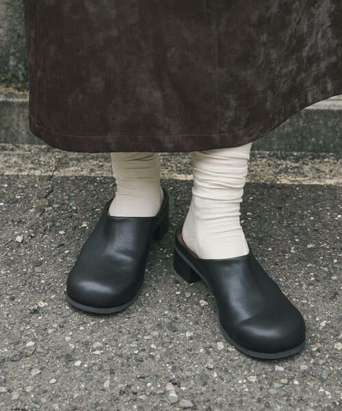 SENSE OF PLACE by URBAN RESEARCH / センスオブプレイス バイ アーバンリサーチ シューズ | ワイドトゥヒールスリッポン | 詳細21