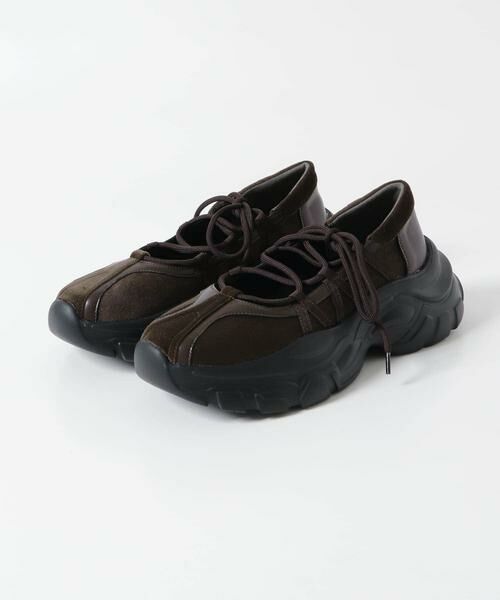 あられ 厚底レースアップスニーカー(313-1577)[505A] | attagirl