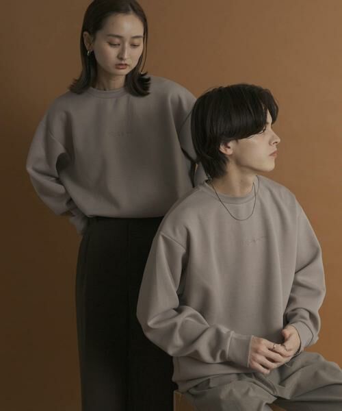 SENSE OF PLACE by URBAN RESEARCH / センスオブプレイス バイ アーバンリサーチ スウェット | ダンボールポンチクルーネックスウェット | 詳細6