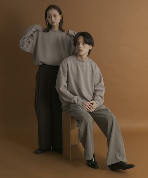 SENSE OF PLACE by URBAN RESEARCH / センスオブプレイス バイ アーバンリサーチ スウェット | ダンボールポンチクルーネックスウェット | 詳細8