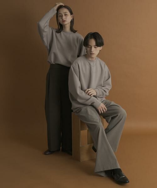 SENSE OF PLACE by URBAN RESEARCH / センスオブプレイス バイ アーバンリサーチ スウェット | ダンボールポンチクルーネックスウェット | 詳細9