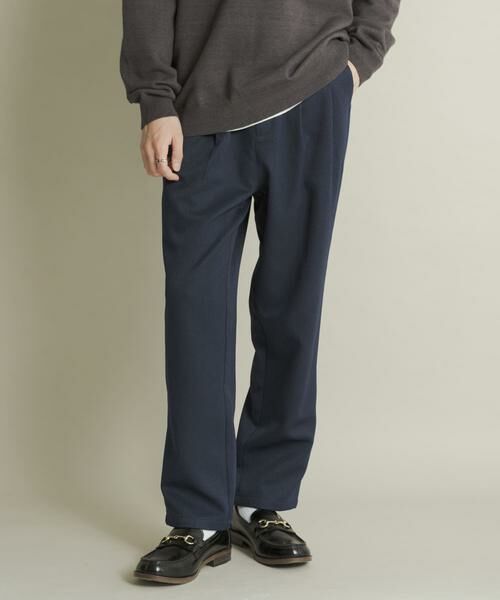 SENSE OF PLACE by URBAN RESEARCH / センスオブプレイス バイ アーバンリサーチ その他パンツ | ウールライクダブルタックテーパードパンツ | 詳細3
