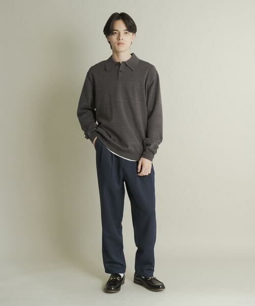SENSE OF PLACE by URBAN RESEARCH / センスオブプレイス バイ アーバンリサーチ その他パンツ | ウールライクダブルタックテーパードパンツ | 詳細6