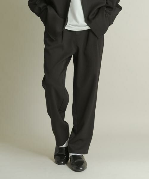 SENSE OF PLACE by URBAN RESEARCH / センスオブプレイス バイ アーバンリサーチ その他パンツ | ウールライクダブルタックテーパードパンツ | 詳細17