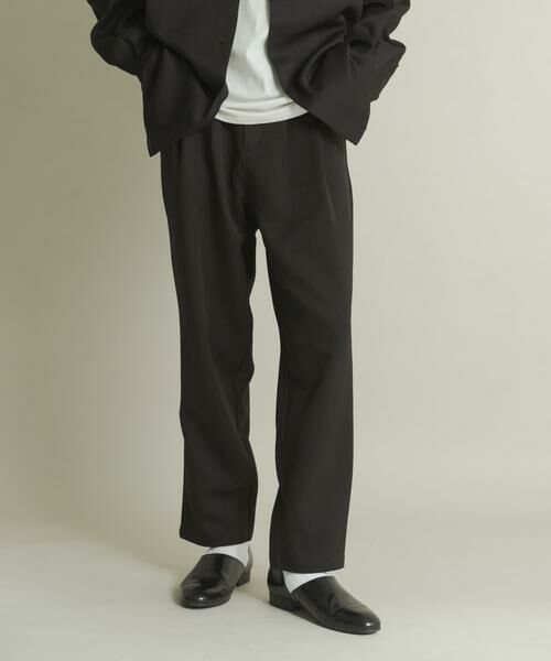 SENSE OF PLACE by URBAN RESEARCH / センスオブプレイス バイ アーバンリサーチ その他パンツ | ウールライクダブルタックテーパードパンツ | 詳細18