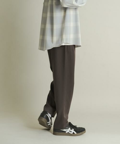 SENSE OF PLACE by URBAN RESEARCH / センスオブプレイス バイ アーバンリサーチ その他パンツ | ウールライクダブルタックテーパードパンツ | 詳細28