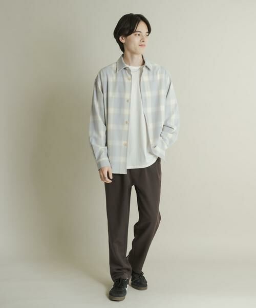 SENSE OF PLACE by URBAN RESEARCH / センスオブプレイス バイ アーバンリサーチ その他パンツ | ウールライクダブルタックテーパードパンツ | 詳細30