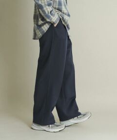 SENSE OF PLACE by URBAN RESEARCH / センスオブプレイス バイ アーバンリサーチ その他パンツ | ウールライクダブルタックワイドパンツ