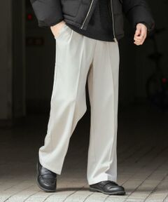 SENSE OF PLACE by URBAN RESEARCH / センスオブプレイス バイ アーバンリサーチ その他パンツ | ウールライクダブルタックワイドパンツ