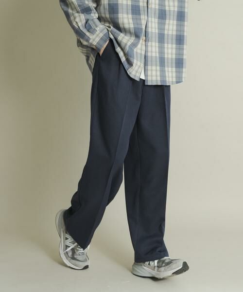 SENSE OF PLACE by URBAN RESEARCH / センスオブプレイス バイ アーバンリサーチ その他パンツ | ウールライクダブルタックワイドパンツ | 詳細3