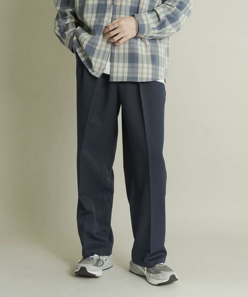 SENSE OF PLACE by URBAN RESEARCH / センスオブプレイス バイ アーバンリサーチ その他パンツ | ウールライクダブルタックワイドパンツ | 詳細4