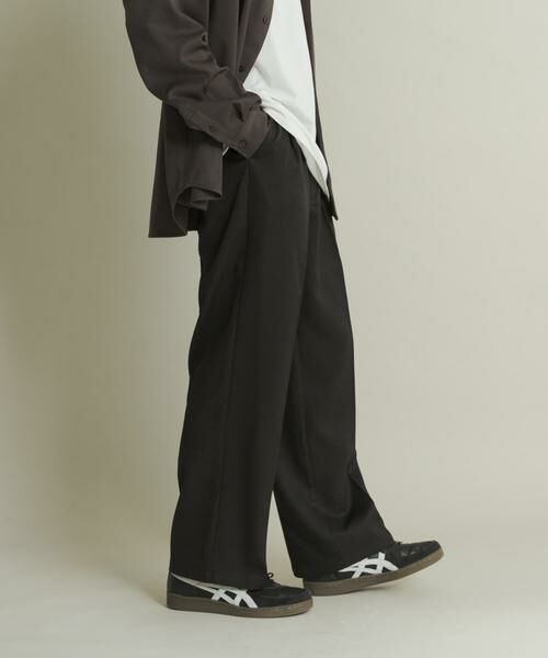 SENSE OF PLACE by URBAN RESEARCH / センスオブプレイス バイ アーバンリサーチ その他パンツ | ウールライクダブルタックワイドパンツ | 詳細14