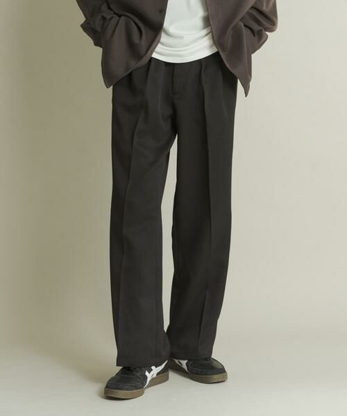 SENSE OF PLACE by URBAN RESEARCH / センスオブプレイス バイ アーバンリサーチ その他パンツ | ウールライクダブルタックワイドパンツ | 詳細16