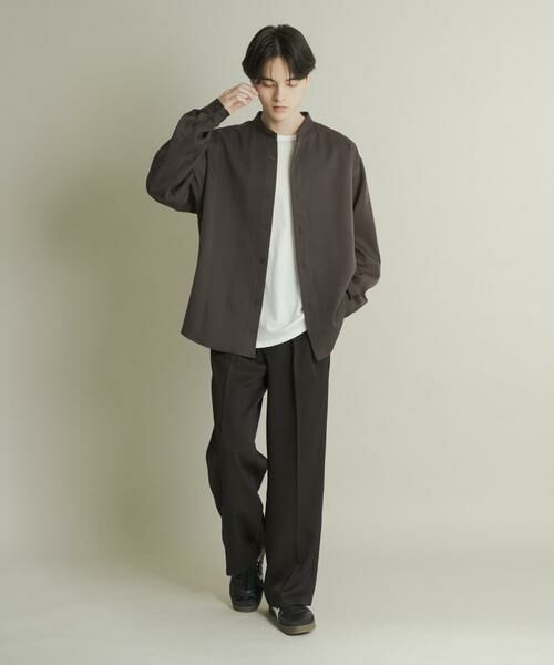 SENSE OF PLACE by URBAN RESEARCH / センスオブプレイス バイ アーバンリサーチ その他パンツ | ウールライクダブルタックワイドパンツ | 詳細19