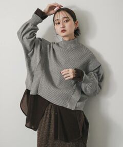 SENSE OF PLACE by URBAN RESEARCH / センスオブプレイス バイ アーバンリサーチ ニット・セーター | 『一部WEB限定カラー』ストレッチショルダータックセーター