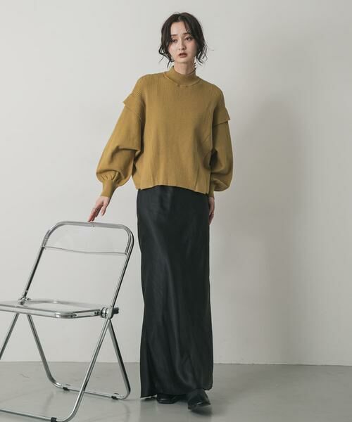 SENSE OF PLACE by URBAN RESEARCH / センスオブプレイス バイ アーバンリサーチ ニット・セーター | 『一部WEB限定カラー』ストレッチショルダータックセーター | 詳細8