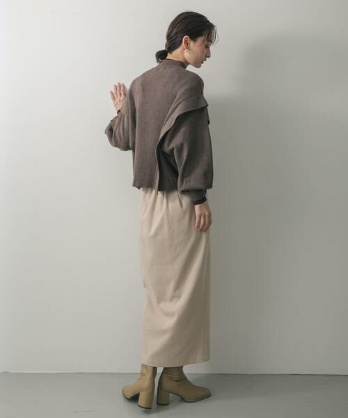 SENSE OF PLACE by URBAN RESEARCH / センスオブプレイス バイ アーバンリサーチ ニット・セーター | 『一部WEB限定カラー』ストレッチショルダータックセーター | 詳細17